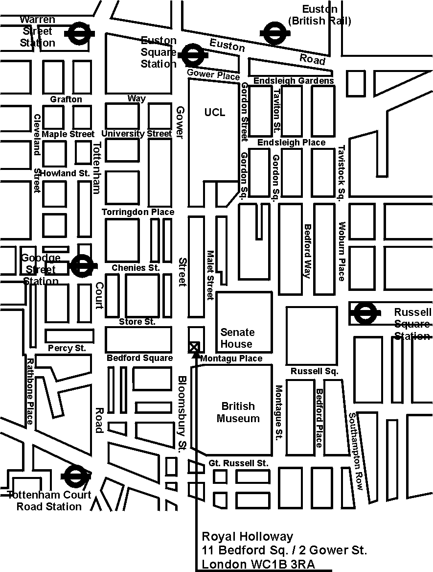 rhul campus map