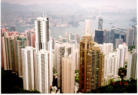 Hong Kong Island from Victoria Peak