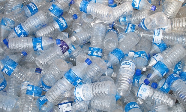 empty plastic bottles